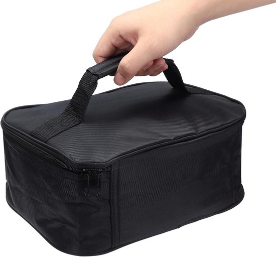 Portable Mini Car Microwave - Elektrische Oven met 12V Voertuig Plug - Snelle Verwarming - Picknick Box voor Reizen Camping Voedsel Koken van Merkloos	 — afbeelding 5