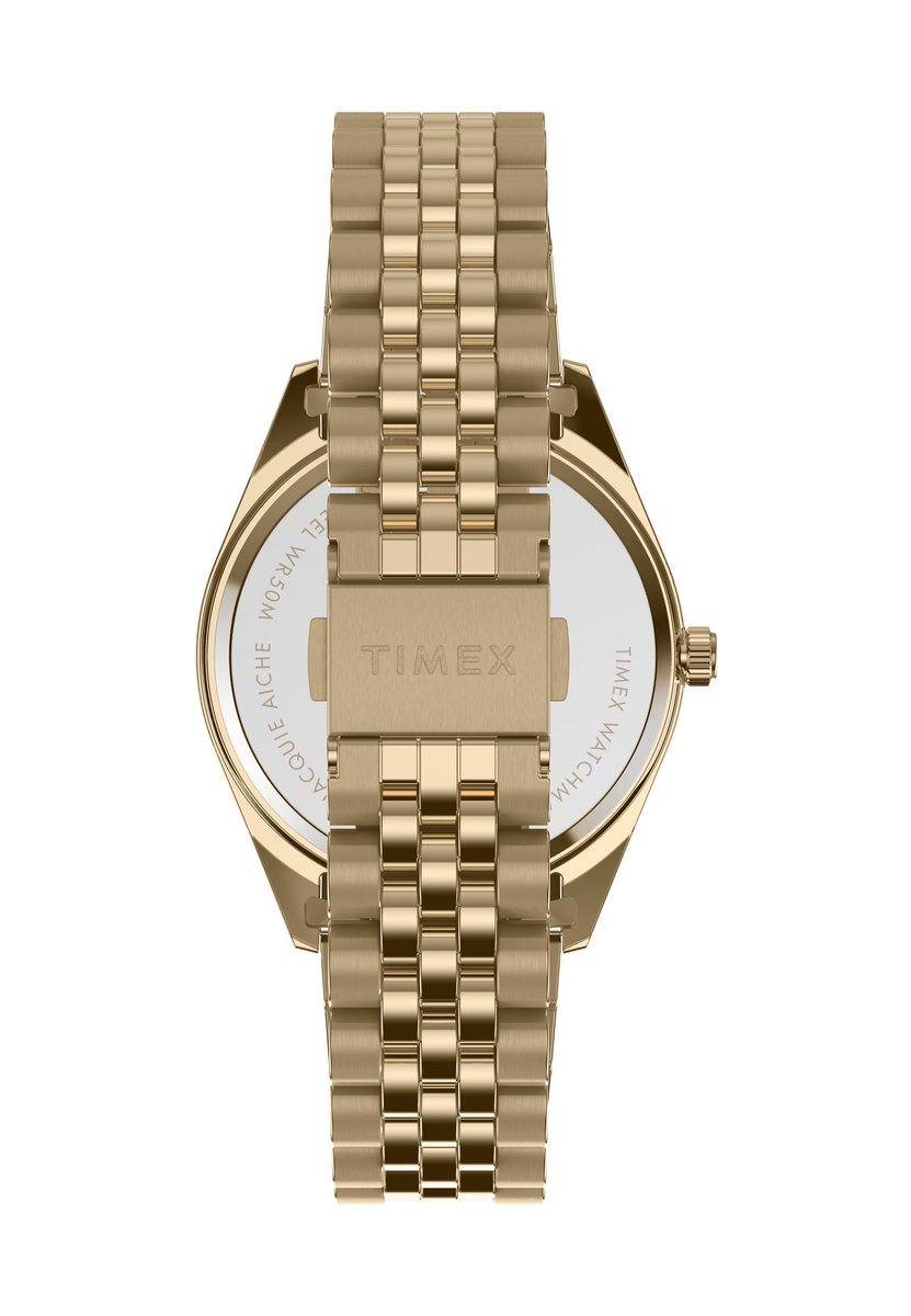 Timex Timex X Jacquie Aiche Quartz Analoog Horloge Gouden Toon Case: 100% Stainless Steel | Armband: 100% Stainless Steel 36 mm TW2Y45100YH