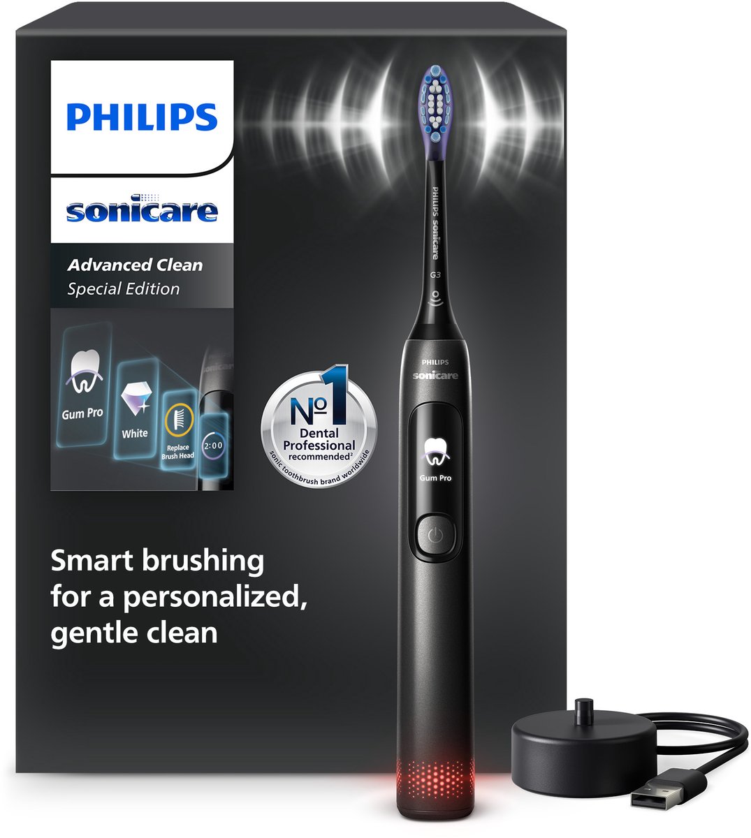 Philips Sonicare HX3792/11 Elektrische Tandenborstel met Kleurendisplay - Philips - €104,99