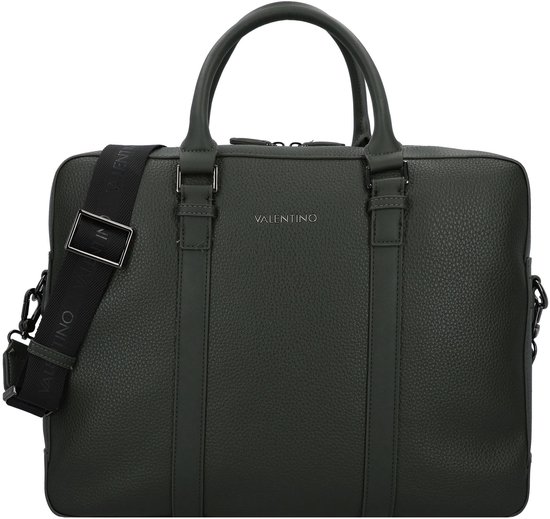 VALENTINO mallette sac d'ordinateur portable pour ordinateur portable Efeo BRIEFCASE Militare vert sapin