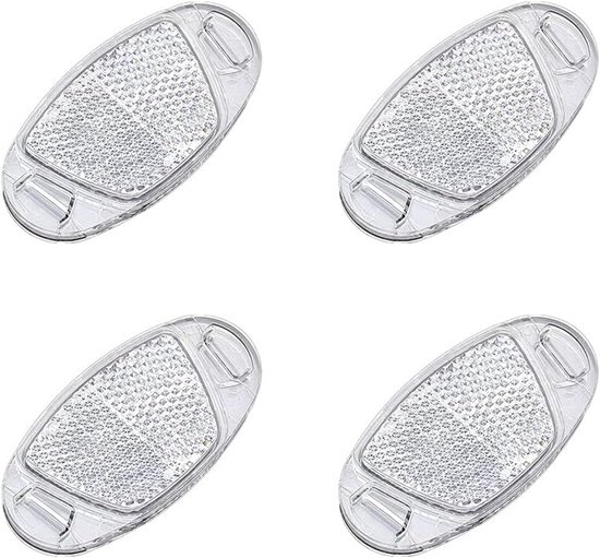 Pack Of 8 Reflectors For Bicycle Pedals, Reflective Sheet Bicycle
