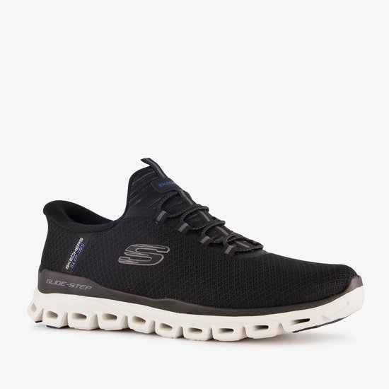 Skechers Slip-ins: Glide-Step heren sneakers zwart Maat