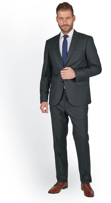 BIISDOST Herenpak Regular Fit, Business Blazerjack, Lange