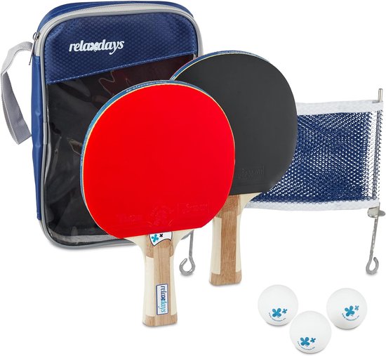 1 Ausziehbares Tischtennisnetz 1 Tragbare Tasche Tischtennis Set Ideal für Anfän