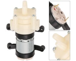 EXCITAT Waterpomp - Mini Aquarium Waterpomp - 6V-12V Micro Motor Pomp - DC 12V Zuigpomp - Membraanpomp Laag Geluidsniveau - Watergekoelde Pomp Zelf Aanzuigend 385 - Geschikt voor Thee Machine Aquarium Waterdispenser
