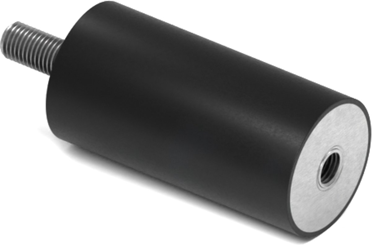 Rubbermagazijn - Trillingsdemper Type B 15x30mm - M4 - Set 10 stuks