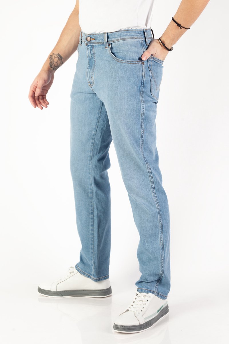 Wrangler TEXAS SLIM GAMBIT W44 X L34 Blauw