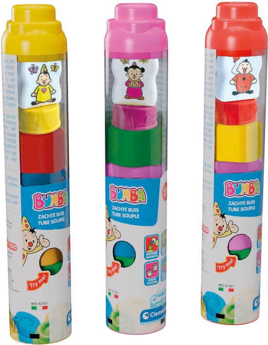 Clementoni - Soft Clemmy - Bumba - Buis met zachte blokken - vanaf 6 maanden