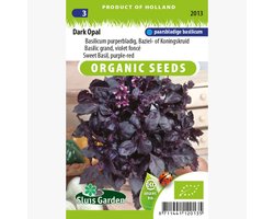 Sluis Garden - Basilicum Dark Opal Biologisch (Ocimum basilicum)