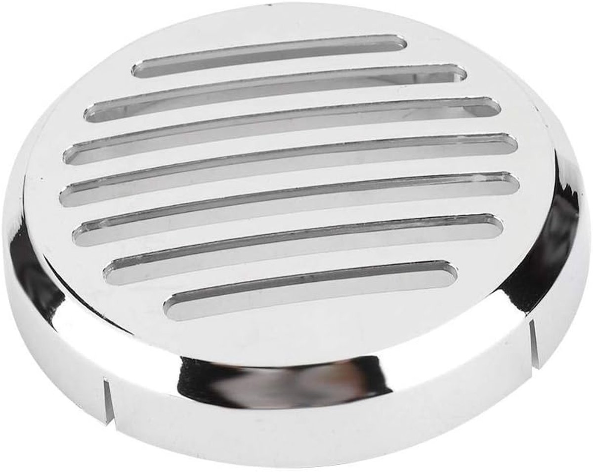 3,5" chroom ronde hoepafdekking - motorfiets - Hupenafdekking