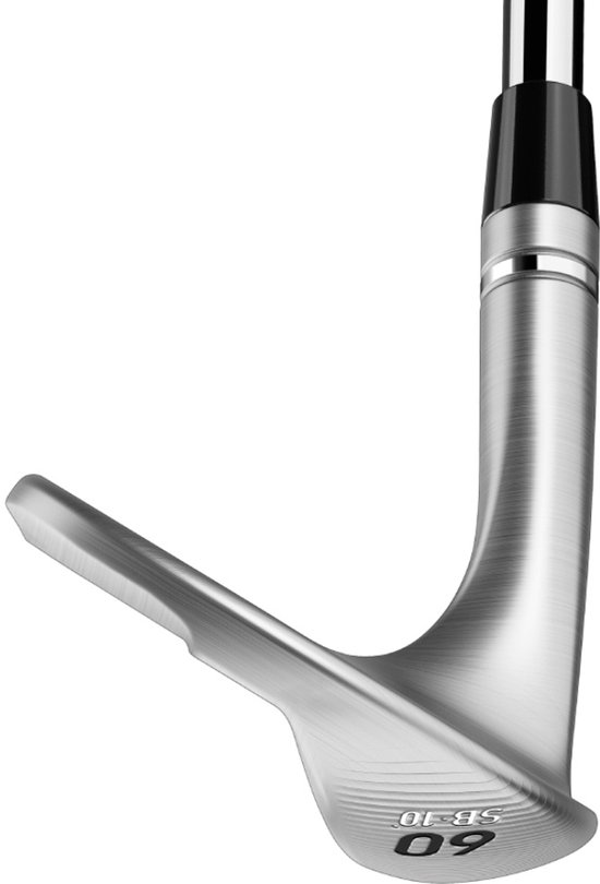 TaylorMade Milled Grind 5 Wedge (steel shaft) 2025 - Chrome - Rechtshandig - | 56° Loft - 12° Bounce van TaylorMade — afbeelding 4