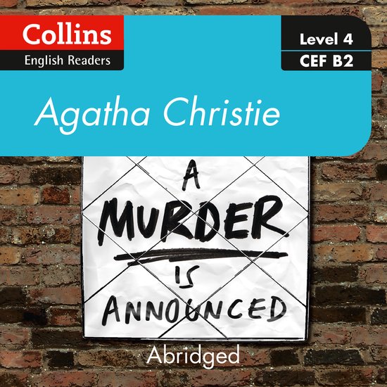 Collins Agatha Christie ELT Readers-A murder is announced - cover