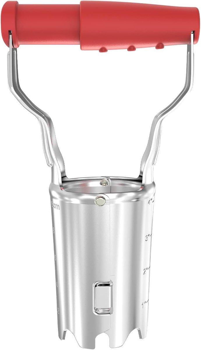 Bollenpotten met snelsluiting en diepteschaal – ideaal voor tuingereedschap en het perfecte accessoire voor tuinplanten
