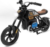 RCB Elektrische kindermotor,24 V Cross Bike Off-road, 3 Versnellingen (8/12/25 km/u) ,Bluetooth Muziek & RGB Lichtshow , Leeftijd 3-12 jaar,Zwart