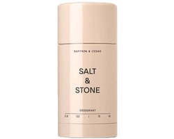 Salt and Stone Deodorant Saffron and Cedar 75 gr. | Deodorant Stick