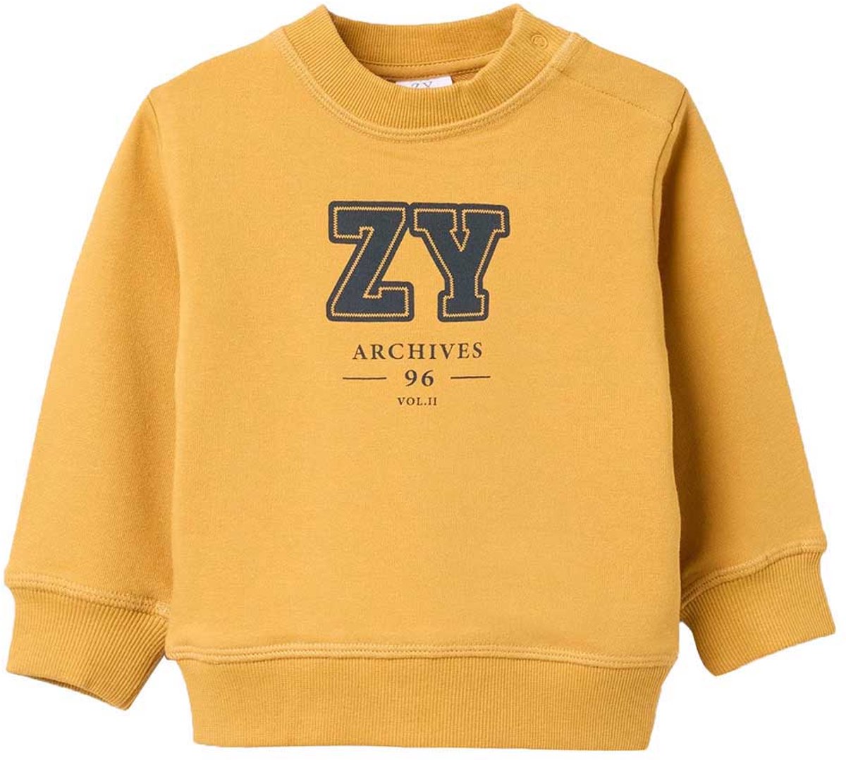 Zippy 3107487101 Sweatshirt Geel 12-18 Months Jongens