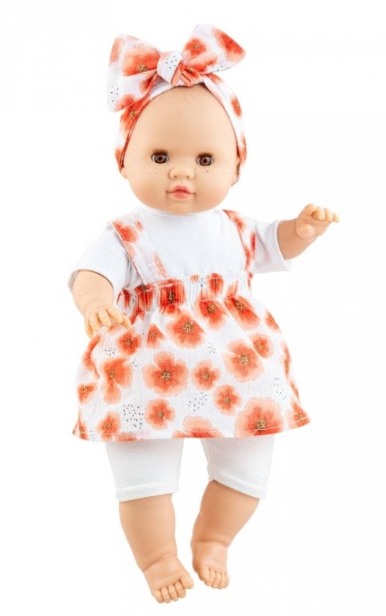 Paola reina babypop manus judith - bloemen - 36 cm