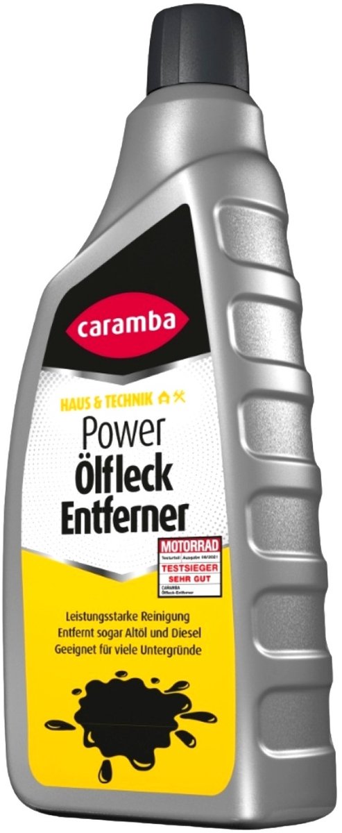 Caramba Olievlek Verwijderaar Gel 1L – Verwijdert olie- & vetvlekken van beton, bestrating & steen – Bindmiddel & Vlekverwijderaar