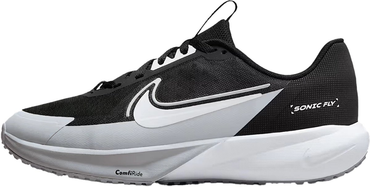 Nike sonic fly hardloopschoenen voor kids in de kleur . Zwart