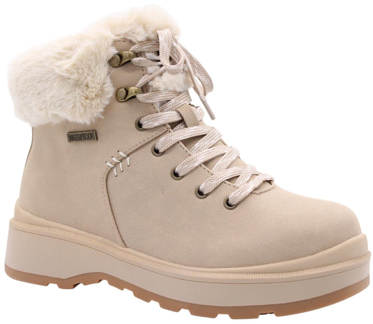 Skechers - Schoenen - Beige - Vrouwen - Maat 39 -