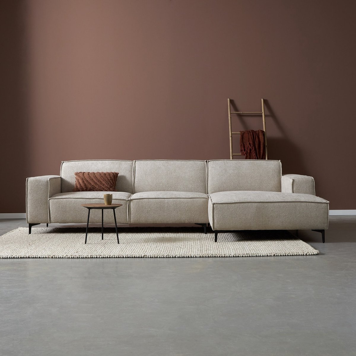 PEPP Interiors River Chaise Longue Rechts - 304cm Majestic 603