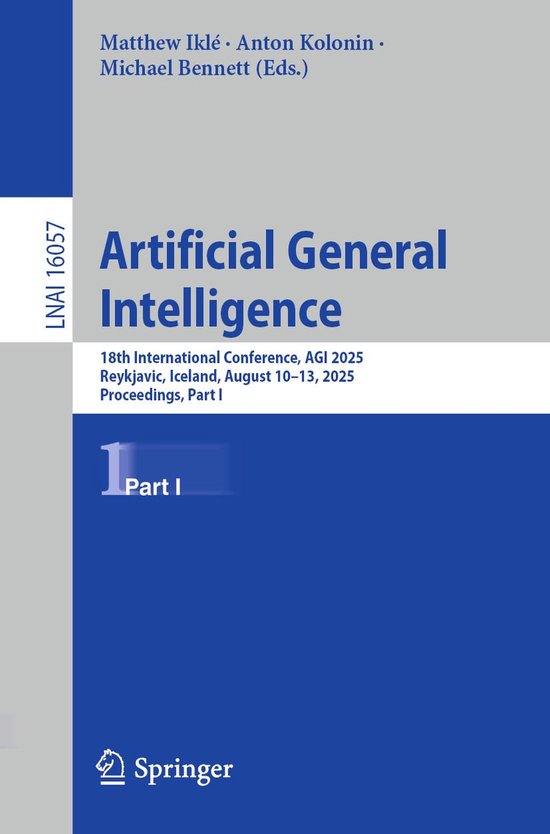 Springer Nature Proceedings Computer Science 1 - Artificial  ... - cover
