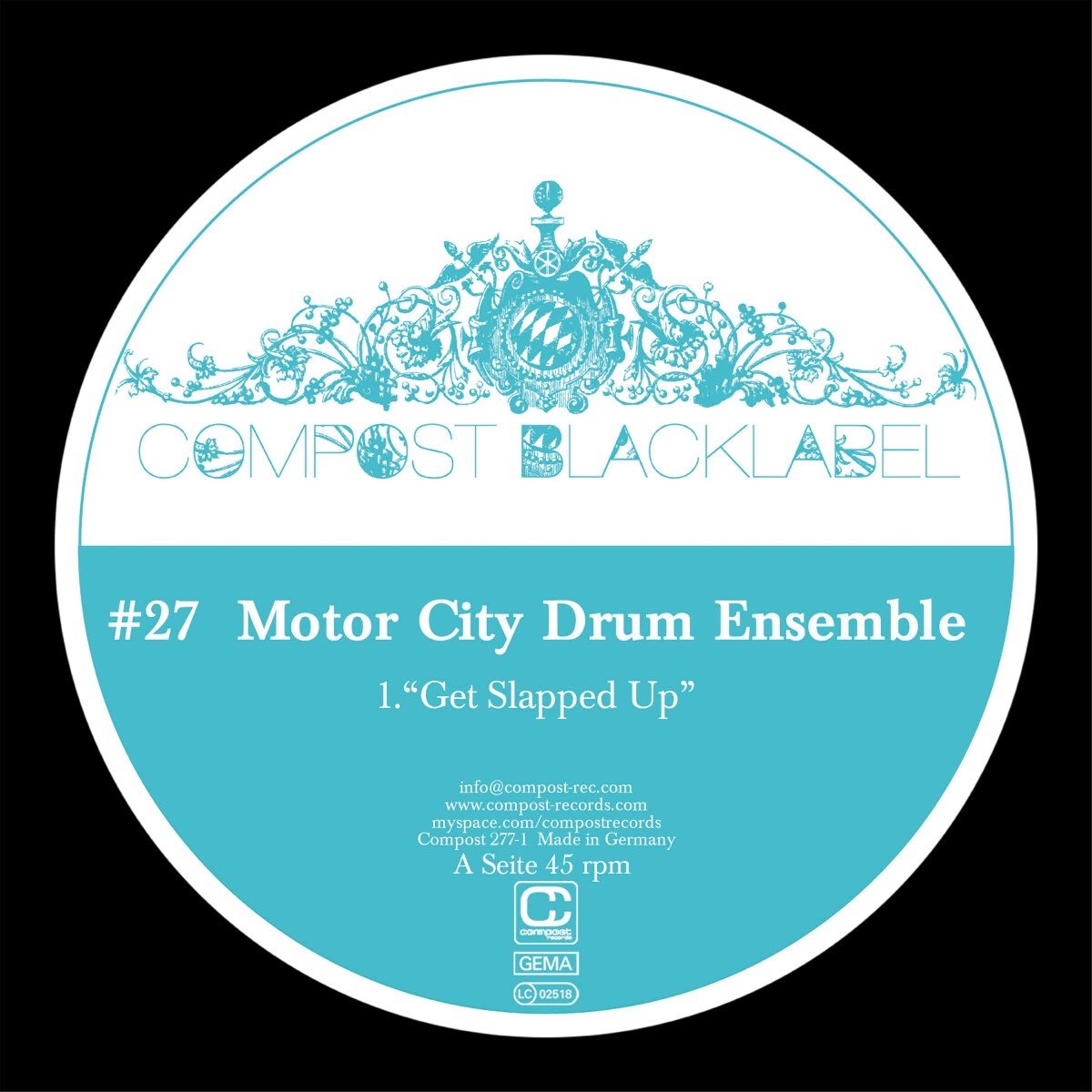Motor City Drum Ensemble - Compost Black Label 27 (12" Single)