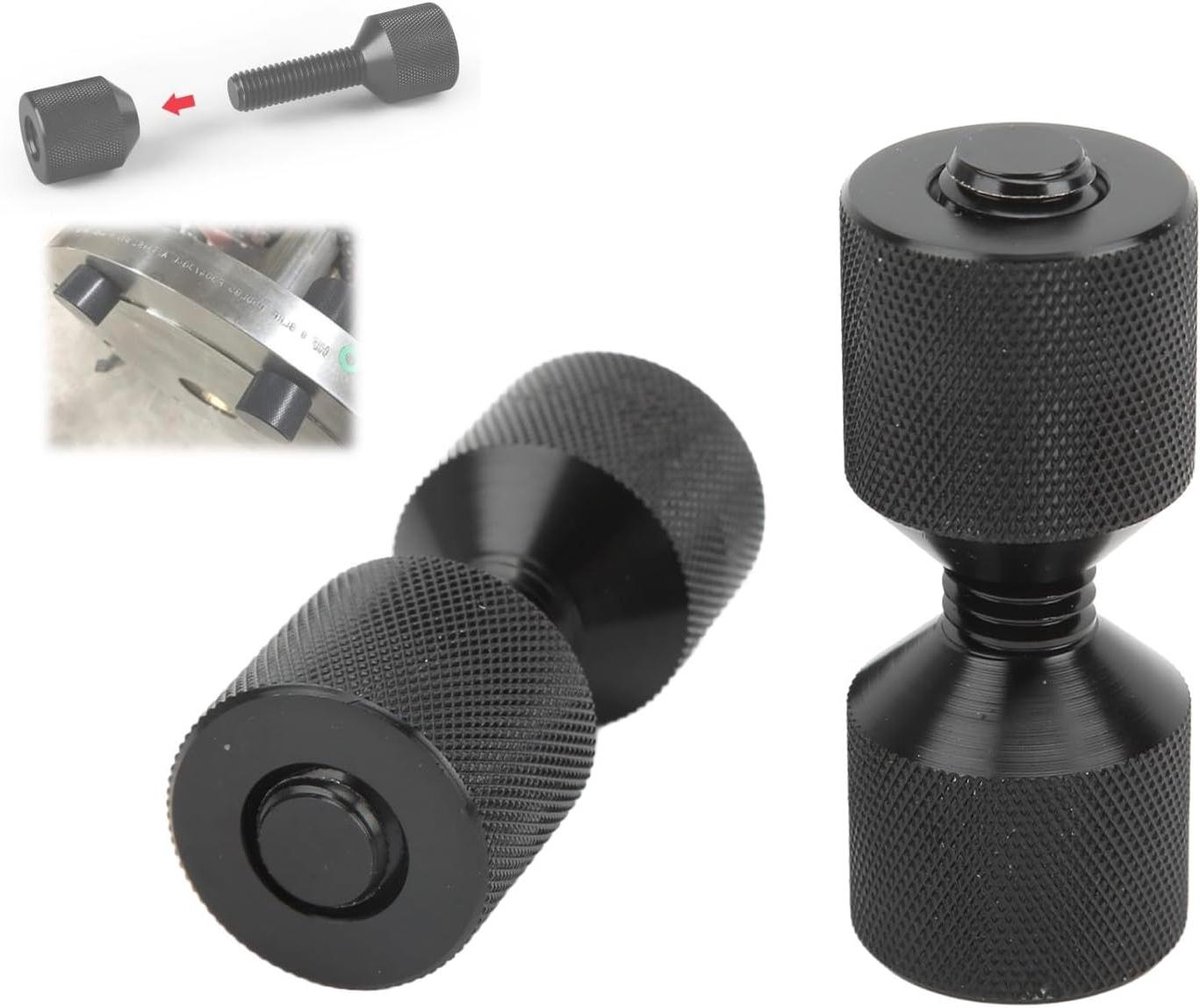 Allecto plus - Aluminium Pijpflensuitlijners Set | 2 Stuks Twee-gaats Pinnen | Verbinding en Uitlijning voor Autoschip en Grote Machines