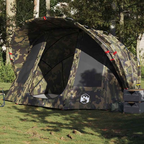 vidaXL - Vistent - 5-persoons - waterdicht - camouflage van Vidaxl — afbeelding 3