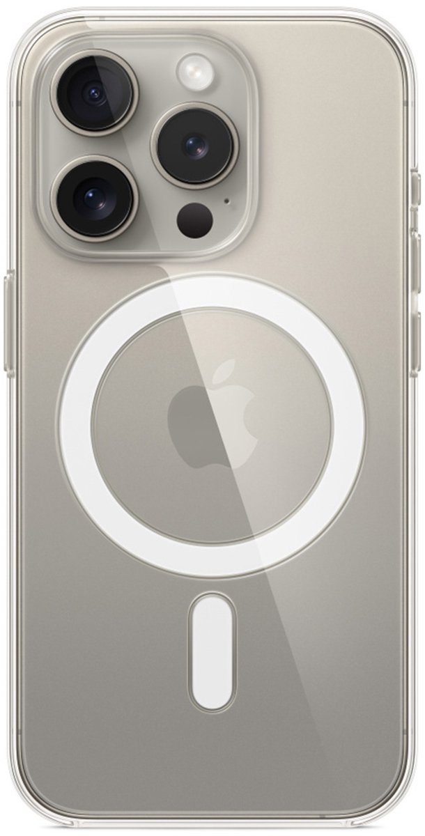 Apple - doorzichtig hoesje - MagSafe - iPhone 15 Pro