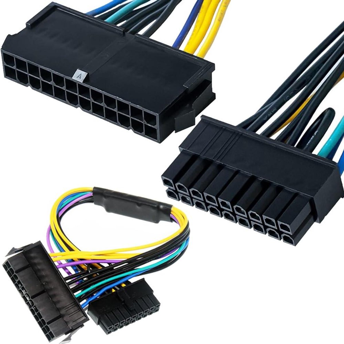 Image of 24-pins naar 18-pins ATX PSU Power Adapter kabel voor HP Workstations - 33 cm - Voedingskabel HP Z220 Z230 Z420 Z620