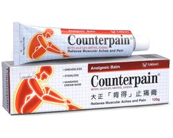Counterpain Classic Analgesic Balm 120g – Thaise Spiercrème voor Spier- en Gewrichtspijn