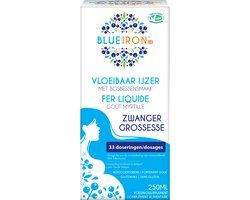 Top 10 beste zwangerschap vitaminen en mineralen 2026: Blueiron Vloeibaar IJzer Zwanger met Foliumzuur
