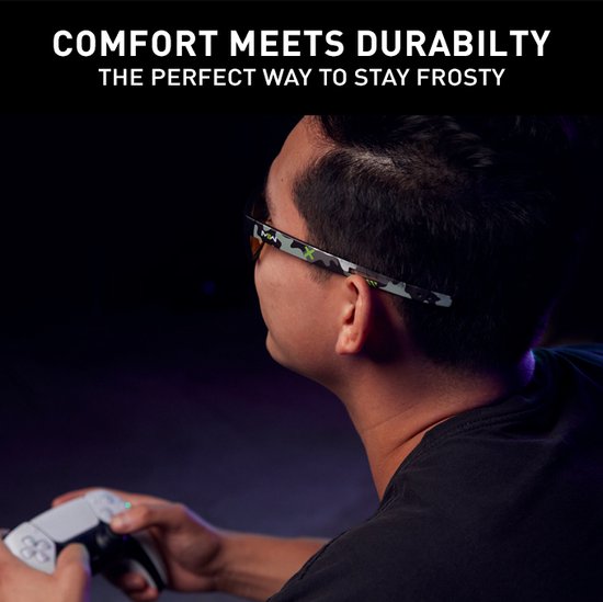GUNNAR Büro-Gaming-Brille ENIGMA ONYX bernsteinfarbene Gläser BLF 65 GU