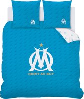 Olympique Marseille - Dekbedovertrek - Droit au But - Lits Jumeax - 240 x 220 cm - Katoen