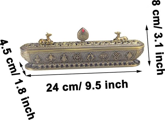 2-in-1 wierookstokjeshouderset, 2 stuks wierookstokjeshouder, modern 2-in-1 wierookstokjeshouderset, 2 stuks wierookstokjeshouder, modern