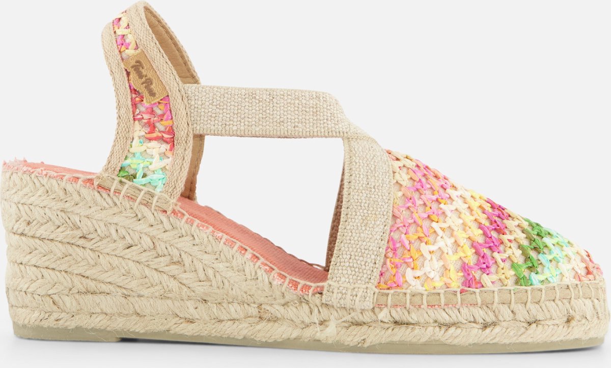 Toni Pons Terra NZ Espadrilles roze Textiel - Dames - Maat 44