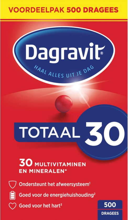2x Dagravit Totaal 30 500 dragees