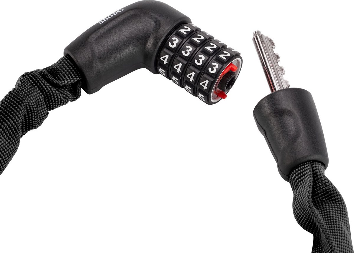 Fietsslot ABUS Kettingslot - Steel-O-Chain™ 5805C - Security level 5 - zwart - 75 cm - Geschikt voor elektrische fietsen en stadsfietsen – foto 4