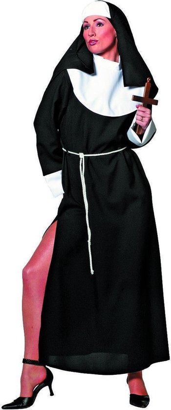 Sexy Non Zuster Charetella Kostuum Vrouw