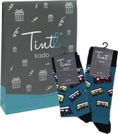 Tintl socks geschenkset unisex sokken | Twinning - Tape ( maat 36-40 & 41-46)
