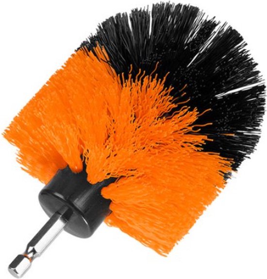 TR Goods - Ensemble de 4 brosses pour perceuse - brosse à récurer - perceuse  à brosse