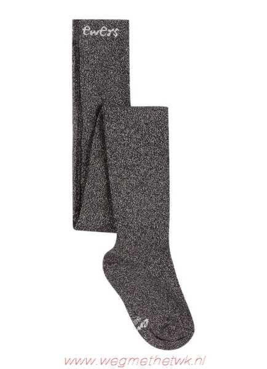 Ewers maillot zwart glitter-134-140