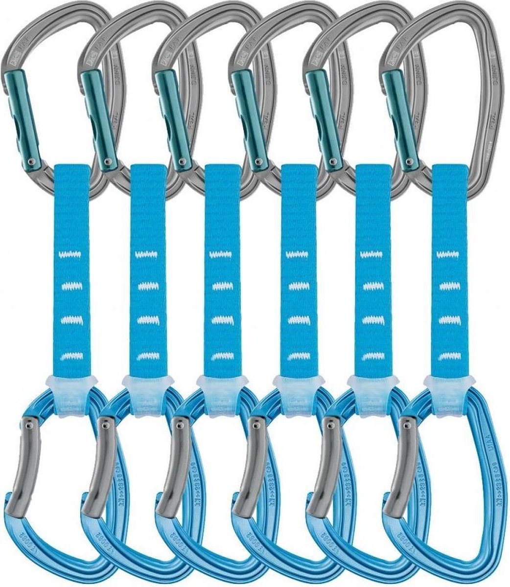 Petzl Djinn Axess 6-pack set van zes praktische klimsetjes