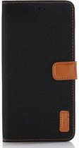 GadgetBay Leren Portemonnee Pasjeshouder Bookcase iPhone XR - Zwart Bruin