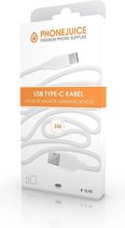 3 meter lange USB-C kabel – Wit