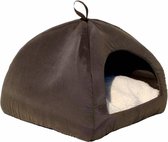 51Degrees North Sheep Kattenhuis - Bruin - 40 x 40 x 36 cm