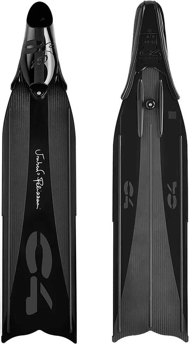 C4 Freediving Umberto Pelizzari Medium Freedivingvinnen Zwart EU 41-42