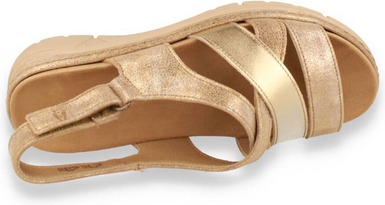 Hush Puppies Dames Sandalen | Goud | Maat: 38