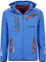 Geographical Norway Softshell Jas Heren Blue Royaute - XL